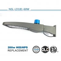 One person installation 60w ip65 aluminium led street light housing with 5 years warranty