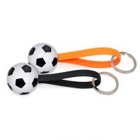 creative football promotional gift multi keychain usb data charging cable