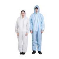 Breathable Waterproof PP SMS Microporous Nonwoven Safety Coverall