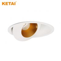 16w Aluminum Rotatable Led Recessed Downlight With Good Passive Cooling System