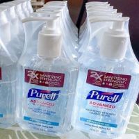 PURELL ADANCE HAND SANITIZER KILLS GERMS 99.9%