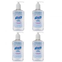 PURELL ADVANCED HAND SANITIZER GREEN CERTIFIED GEL 8 FL OZ TABLE TOP PUMP BOTTLE