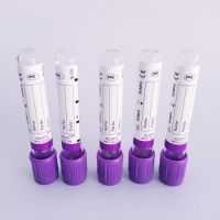 disposable pp 2.5ML sterile vacutainer 13*55mm EDTA K3 non vacuum blood collection tube 