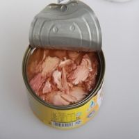 Tuna fish canned in vegetable oil 