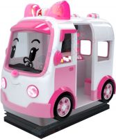 Kiddie Ride-Poli Car-Amber Bus