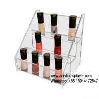 Three Tiers Counter Acrylic Display Stand