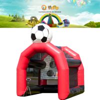 Newest inflatable speed football /soccer shooting game for sale 