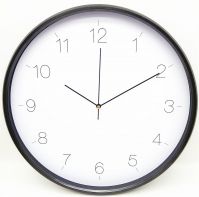 15 inch large modern plastic quartz wall clock
