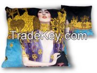 Pillow With Filling/Zipper- G.Klimt - Judith