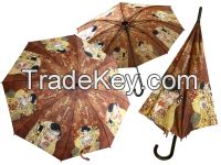 Umbrella- G. Klimt- The Kiss