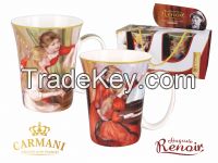 Set Of 2 Mugs- A.Renoir - Two Young Girls At The Piano/ The Piano Lesson