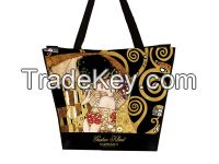 Shoulder Bag- G. Klimt- The Kiss + The Tree Of Life