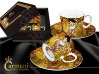 Set Of 2 Espresso Cups-Klimt- Adele