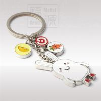 Best Selling Factory Wholesale Custom Logo Takashi Murakami Metal Souvenir Keychain
