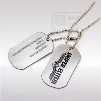 Wholesale Cheap Custom Metal Brass Stamped Embossed Logo Nickel Plated Xvideos Dog Tag for Sale