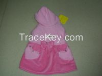 Pink One-Piece Dress W/Bowknot (Dog Clothing) (PCDD001)