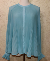 lady's pleat shirt, blouse