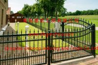 Custom China Ornamental Galvanized Steel Fences