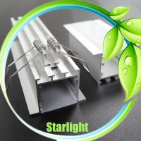 led recessed aluminium profile for led ceiling lights