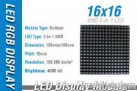 16Ã—16 Full Color Display Module SLM-P10RGB-160Ã—160