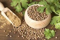 organic coriander whole/powder