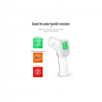 Intelligent Electronic Non-contact Body Digital Infrared Forehead Thermometer With Lcd Backlight Wholesale Factory 