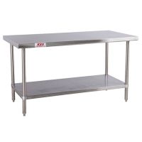 Stainless steel Adjustable Kitchen Worktable