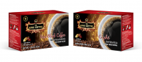 King Coffee Pure Black Instant Coffee - Box 15 sachets (E/V)