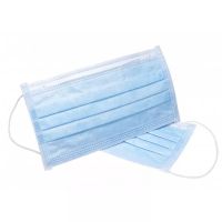 China Factory Wholesale Non-woven 3ply Face Mask Disposable With Earloop 
