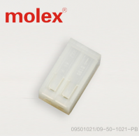 MOLEX 09-50-1021/09501021/5195  Female Housing,Natural