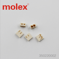 MOLEX 35022-0002/350220002/35022  2.50mm Pitch Board-in Crimp Housing,Natural