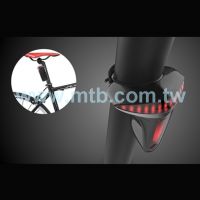 Smart Safety Warning Rear Tail Light Bike Tail-lamp