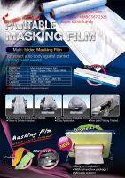 Auto paint masking film /Car paint masking film