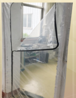 Plastic Protective Zipper Door