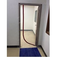 Protective Zipper Door for Construction