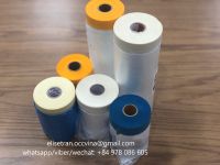 Pre taped masking film