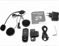 Wireless Bluetooth BT Interphone Motorcycle Helmet Headsets Intercoms