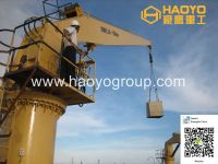 marine stiff boom crane for sale