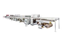 3ply/5ply/7ply corrugated paperboard cardboard production line