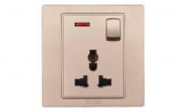 Good quality Siase Brand Universal wall switch and socket for home dubai market