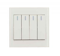 Factory Offer Siase Brand Siase switches and sockets 4Gang 1/2 way switches