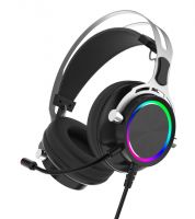 NEW ARRIVAL 7.1 virtual surround RGB gaming headsets gaming headphone