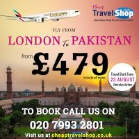 Cheap Flight London to Pakistan +44 20 7993 2801