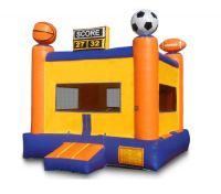 4*4m Moonwalk Pvc Cheap Bouncy Castle Inflatable Bouncer Jumper