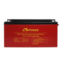 CSPOWER HOT 12V 55Ah deep cycle GEL Battery For solar power system