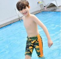 Boy Swimming Trunks 6-15 Years Kids Swimwear Shorts Summer Beach Bathing Surfing Swim Trunk Elasticity Waist Swimwear Boys_