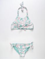 FULL TILT Floral Knot Girls Bikini Set
