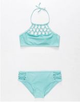 DAMSEL High Neck Girls Bikini Set