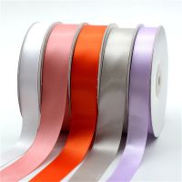 2'both Side Customized  Satin Woven Ribbon For Gift Packaging