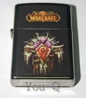 Warcraft lighter/zippon,game product wholesale.